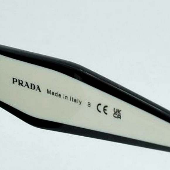 FINAL PRICE NEW PRADA PR14WS 09Q5S0 BLACK DARK GREY SUNGLASSES - Picture 7 of 12